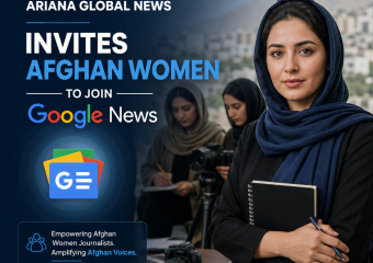 Afghan women journalists illustration for Ariana Global News Invites Afghan Women to Join Google News