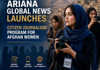 Illustration of Ariana Global News Launches Citizen Journalism Program for Afghan Women